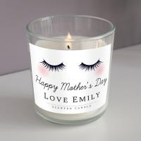 Personalised Eyelashes Scented Jar Candle Extra Image 3 Preview